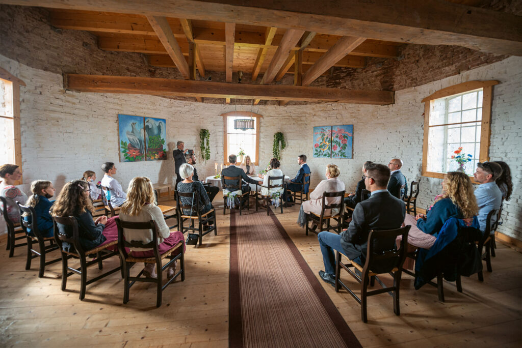 Das einzigartige Ambiente im Mühlenachtkant ist die stimmungsvolle Kulisse für den schönsten Tag des Lebens